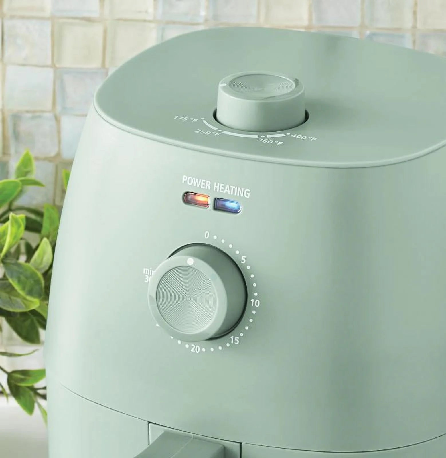 Discover the 2.2 Qt Sage Green Air Fryer - Your Ultimate Kitchen Companion with Auto Shutoff and Nonstick Convenience!