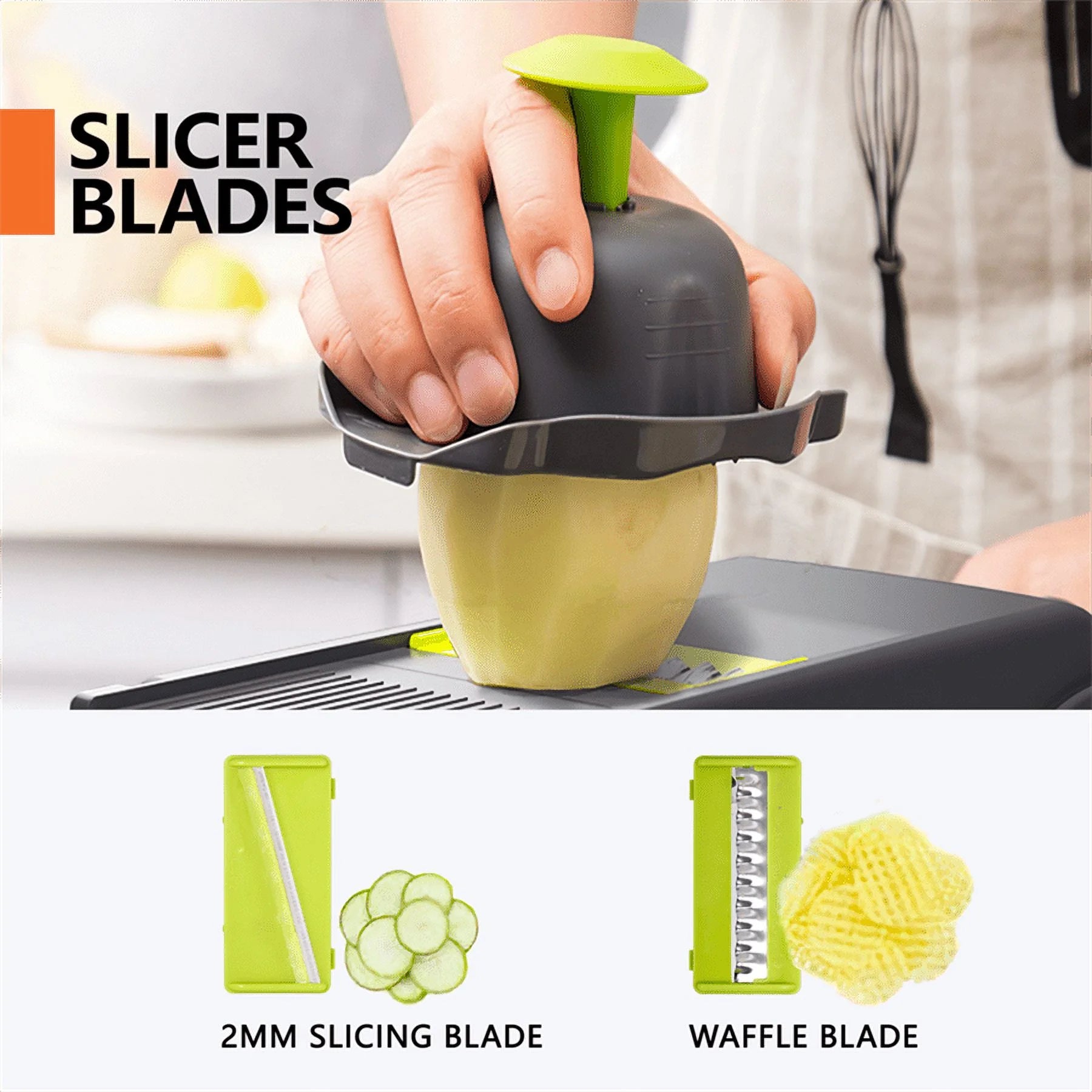 Revolutionize Your Cooking with the 12-in-1 Multi-Functional Vegetable Chopper - Effortless Slicing, Dicing, and Draining!