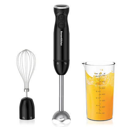 Ultimate 12-Speed Immersion Hand Blender for Effortless Blending and Mixing